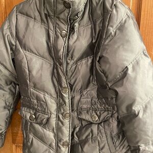 New York & Company Charcoal puffer jacket